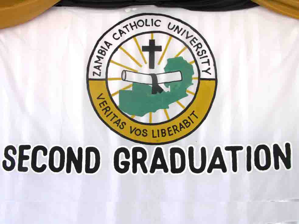 The graduation banner